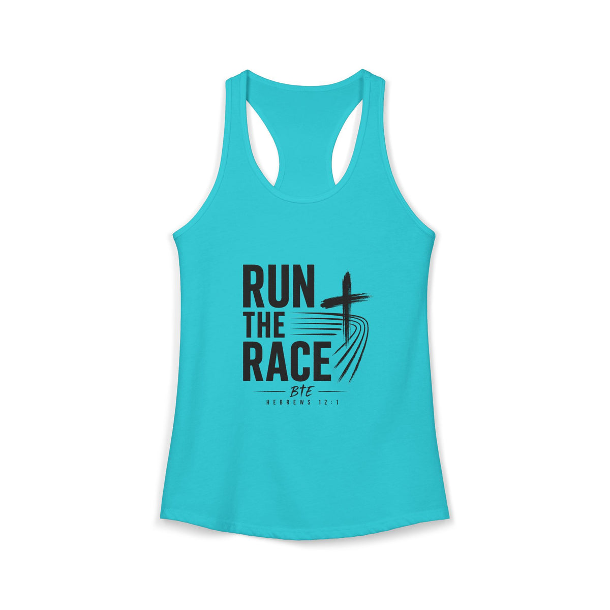Women's Racerback Tank - Run the Race Collection
