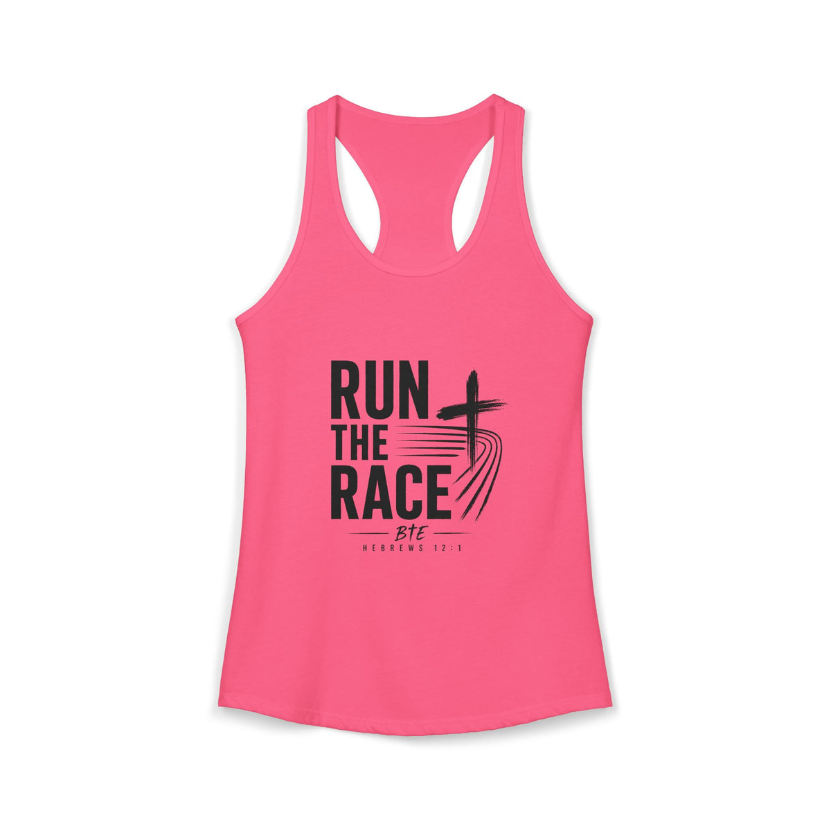 Women's Racerback Tank - Run the Race Collection