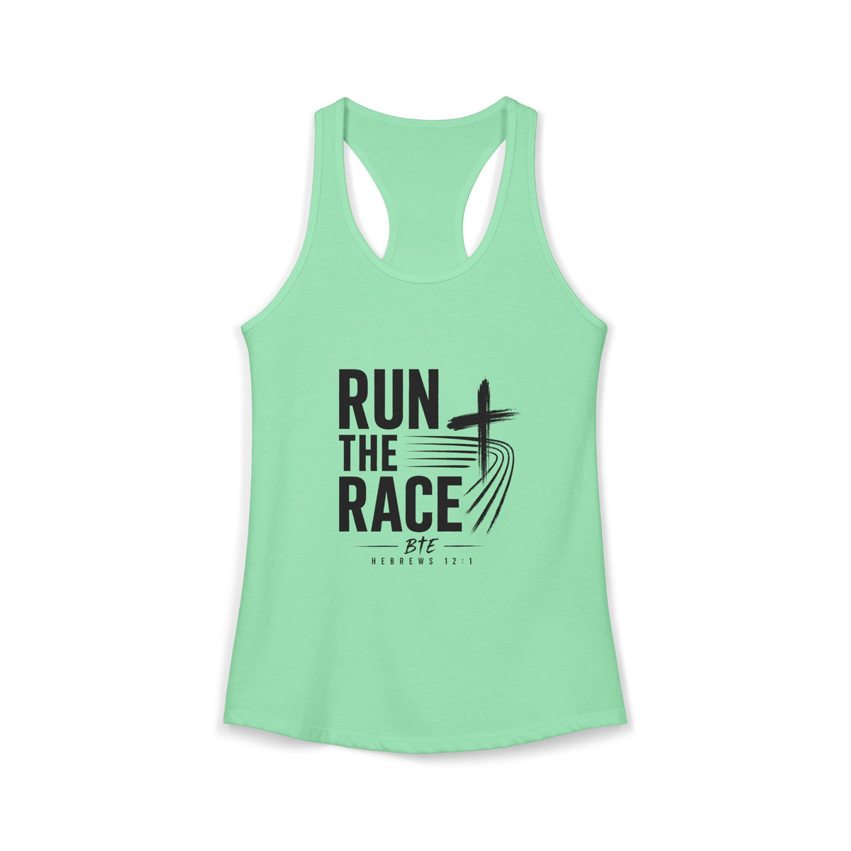 Women's Racerback Tank - Run the Race Collection