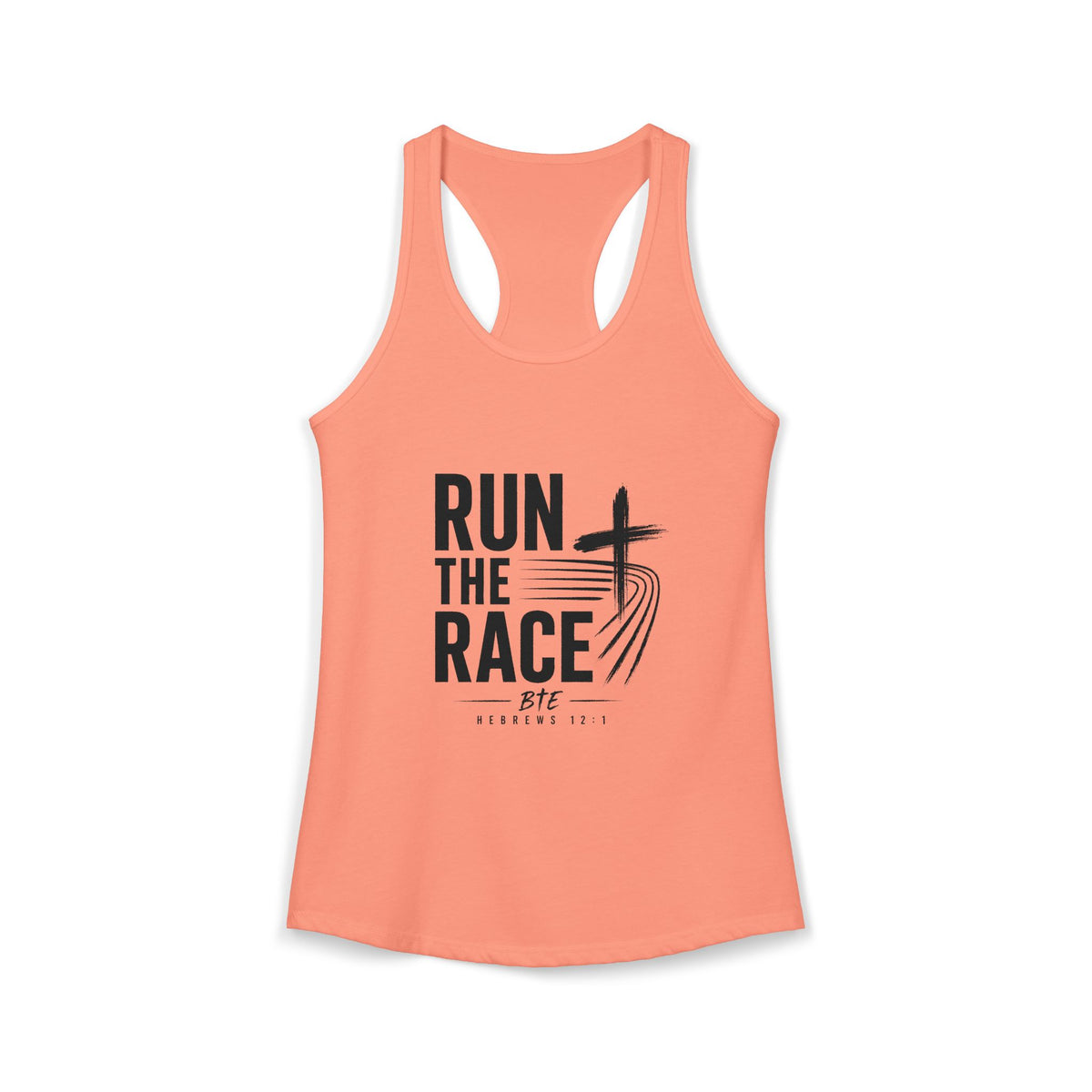 Women's Racerback Tank - Run the Race Collection