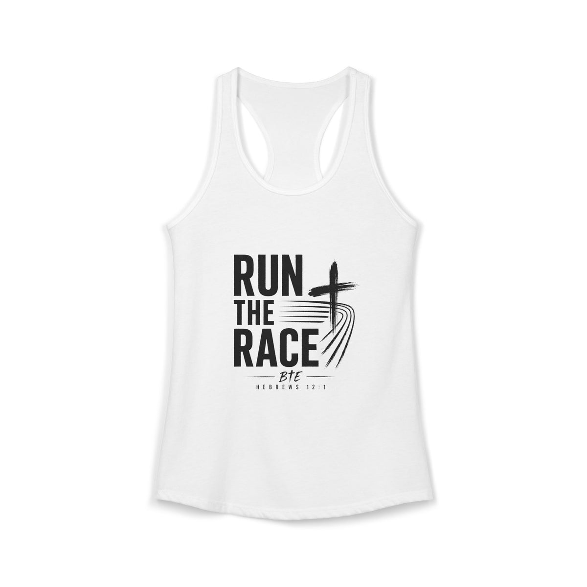 Women's Racerback Tank - Run the Race Collection