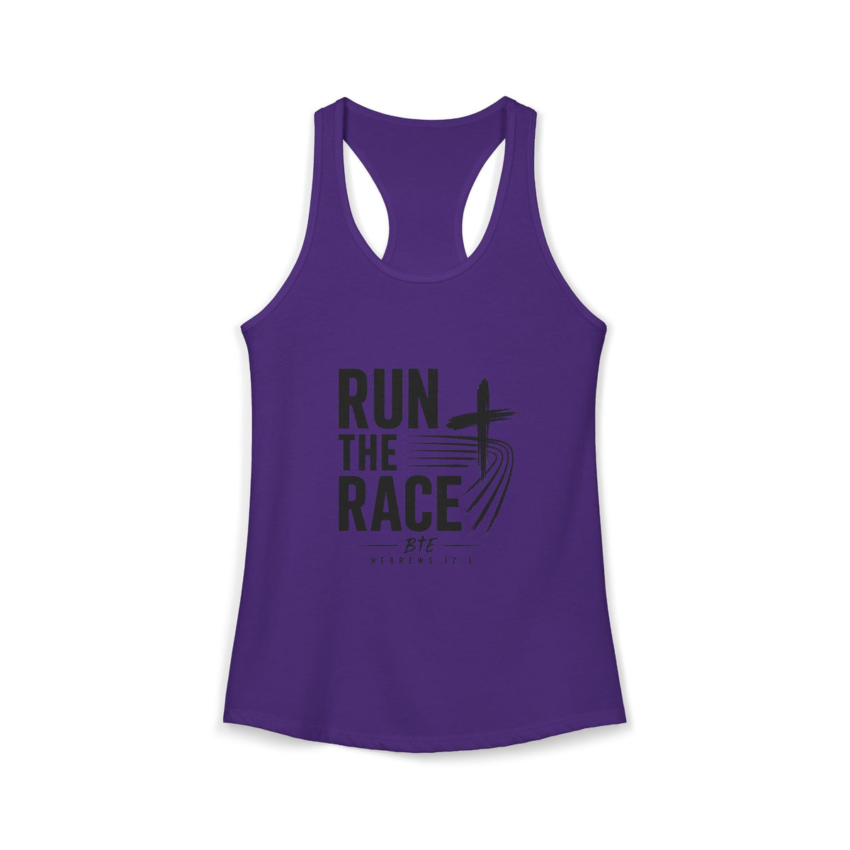 Women's Racerback Tank - Run the Race Collection